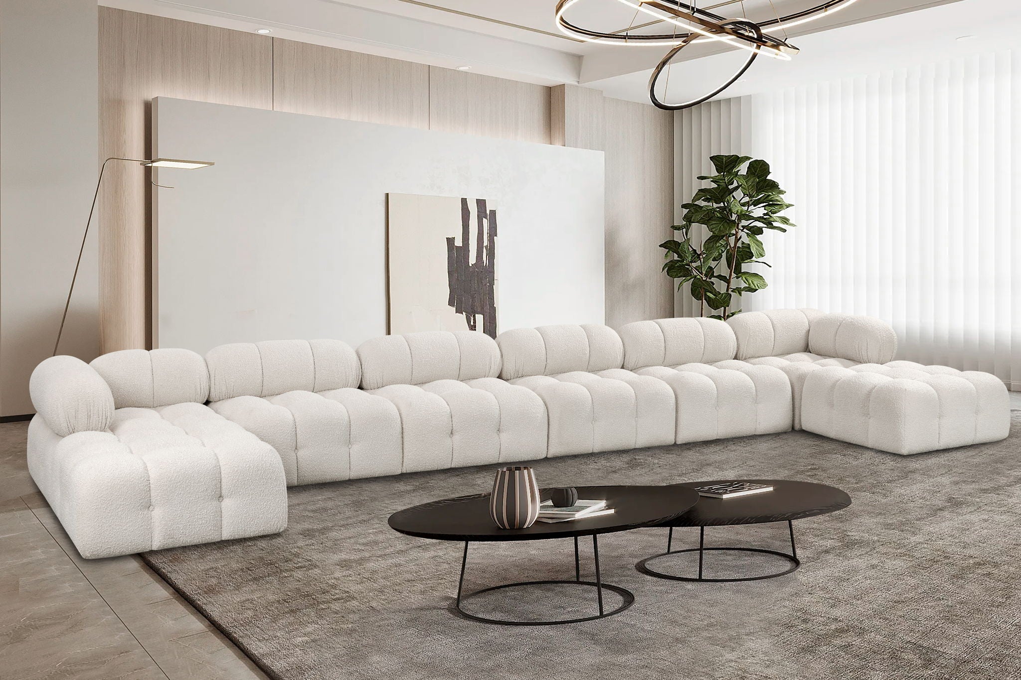Ames - 8 Piece Fabric Modular Sectional - Urban Living Furniture (Los Angeles, CA)