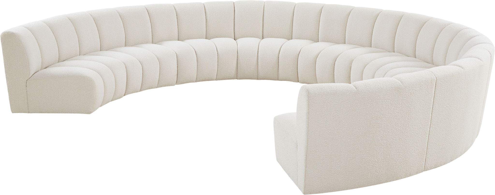Infinity - 9 Piece Boucle Modular Sectional - Urban Living Furniture (Los Angeles, CA)