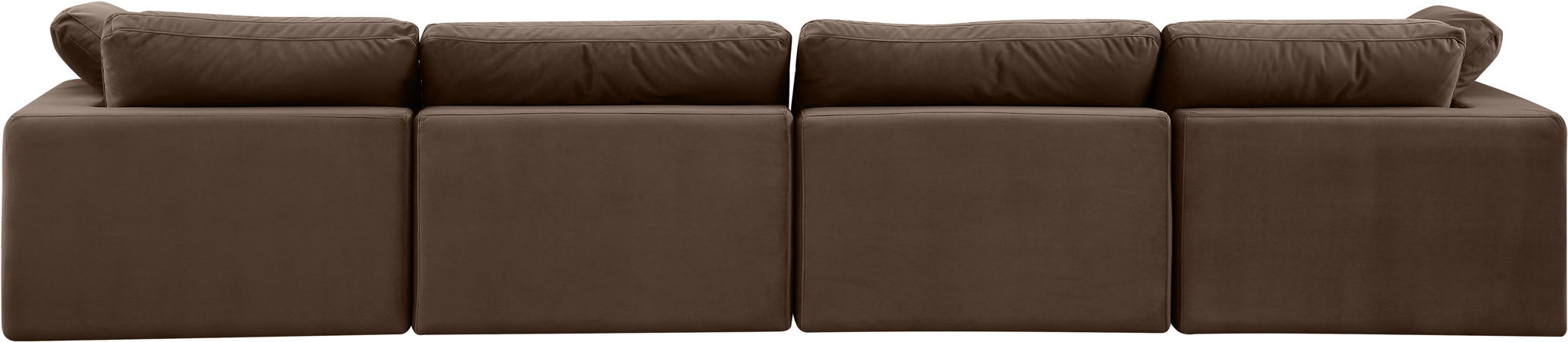 Comfy - Velvet Modular Sofa 4 Seats - Urban Living Furniture (Los Angeles, CA)