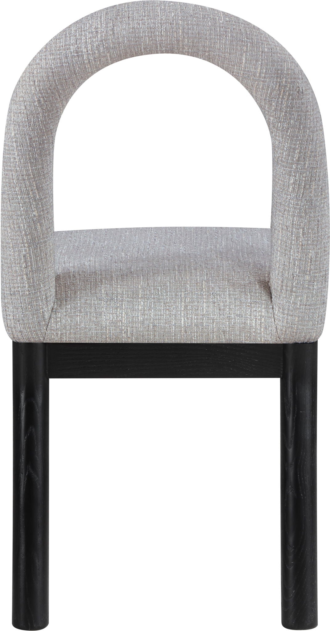 Conrad - Linen Dining Chair With Black Legs - Urban Living Furniture (Los Angeles, CA)