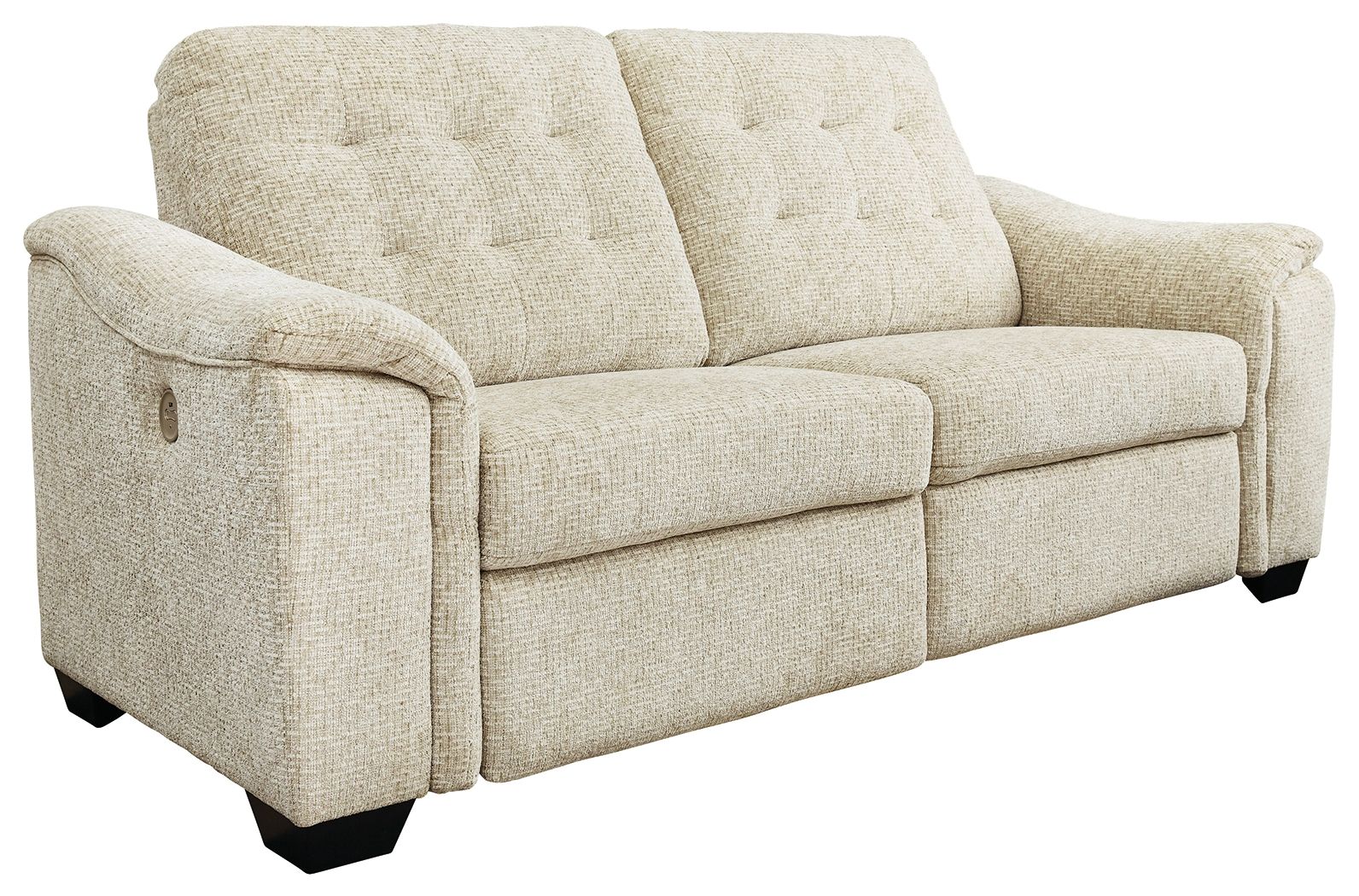 Beaconfield - 2 Seat Reclining Power Sofa - Sandstone