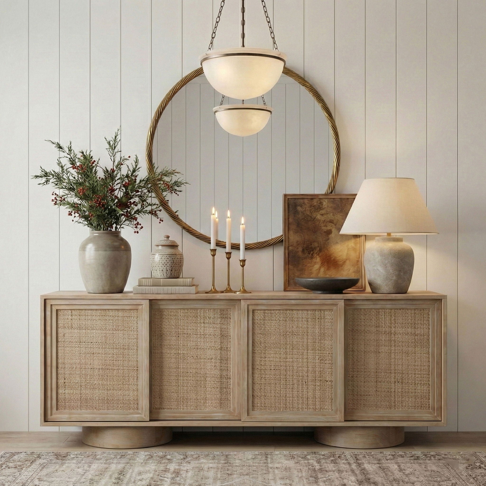 Avara - Round Mirror - Urban Living Furniture (Los Angeles, CA)