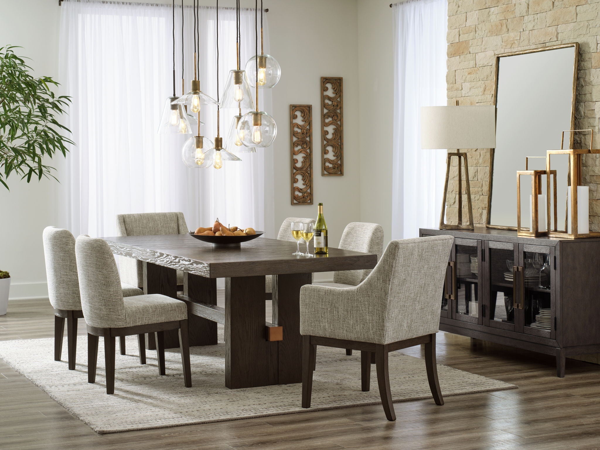 Burkhaus - Dining Room Set - Urban Living Furniture (Los Angeles, CA)