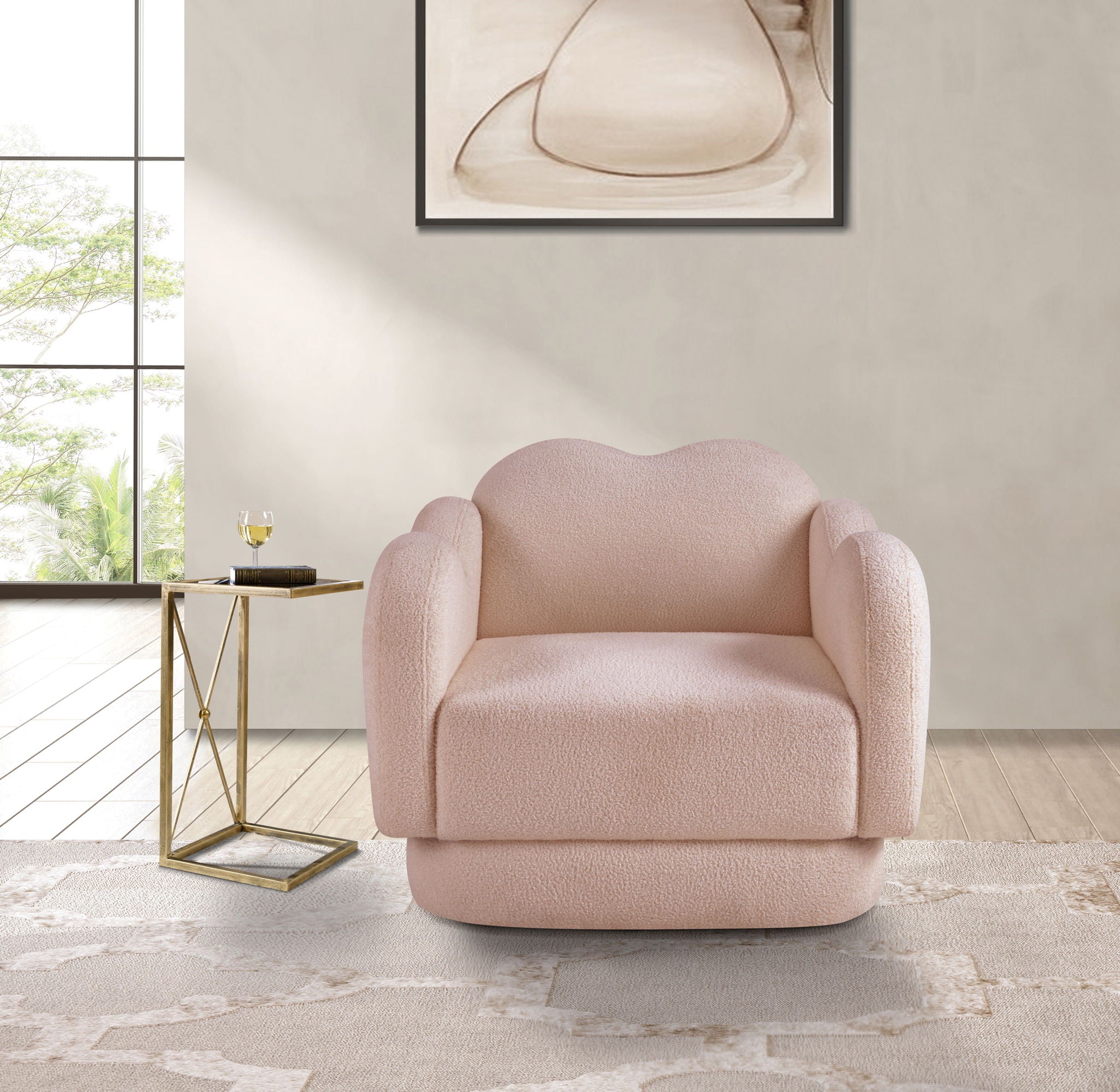 Bloom - Teddy Fabric Chair - Urban Living Furniture (Los Angeles, CA)