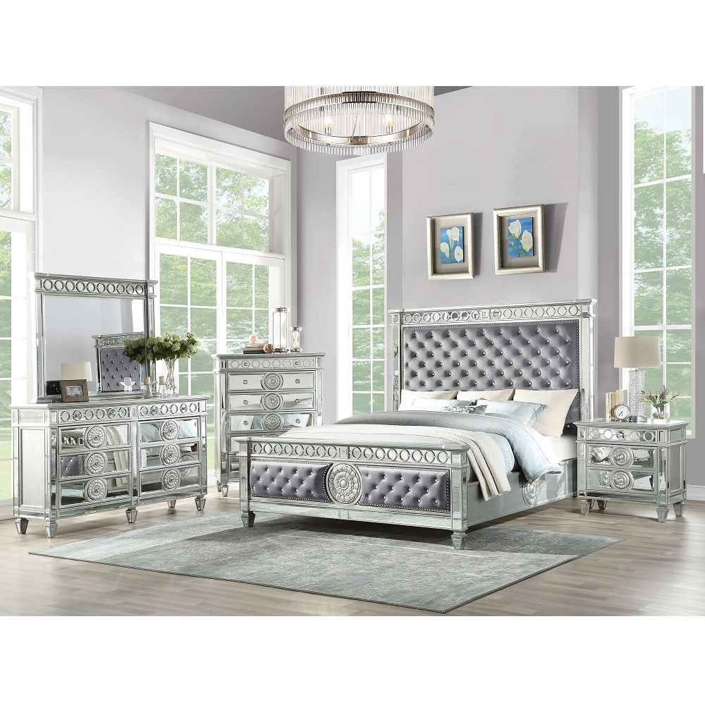 Varian - Glam - Bed - Urban Living Furniture (Los Angeles, CA)