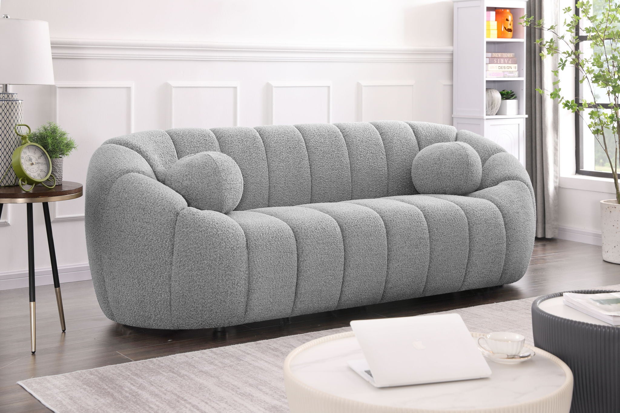 Elijah - Boucle Sofa - Urban Living Furniture (Los Angeles, CA)