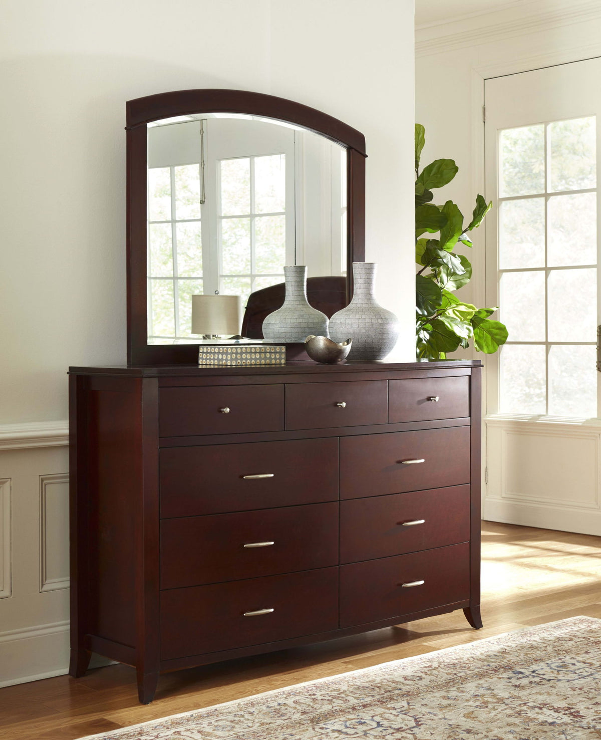 Brighton - Nine Drawer Dresser - Cinnamon (2024)
