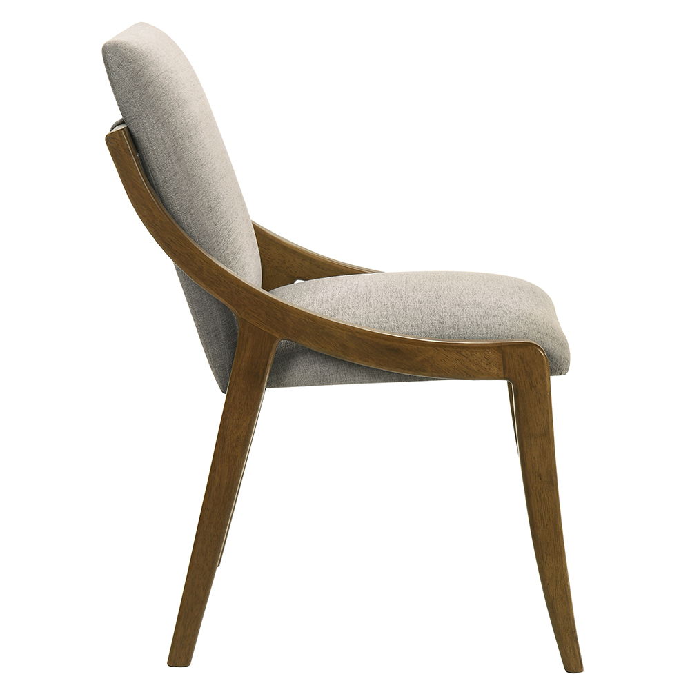 Danzel - Side Chair (Set of 2) - Gray / Vintage Oak - Urban Living Furniture (Los Angeles, CA)