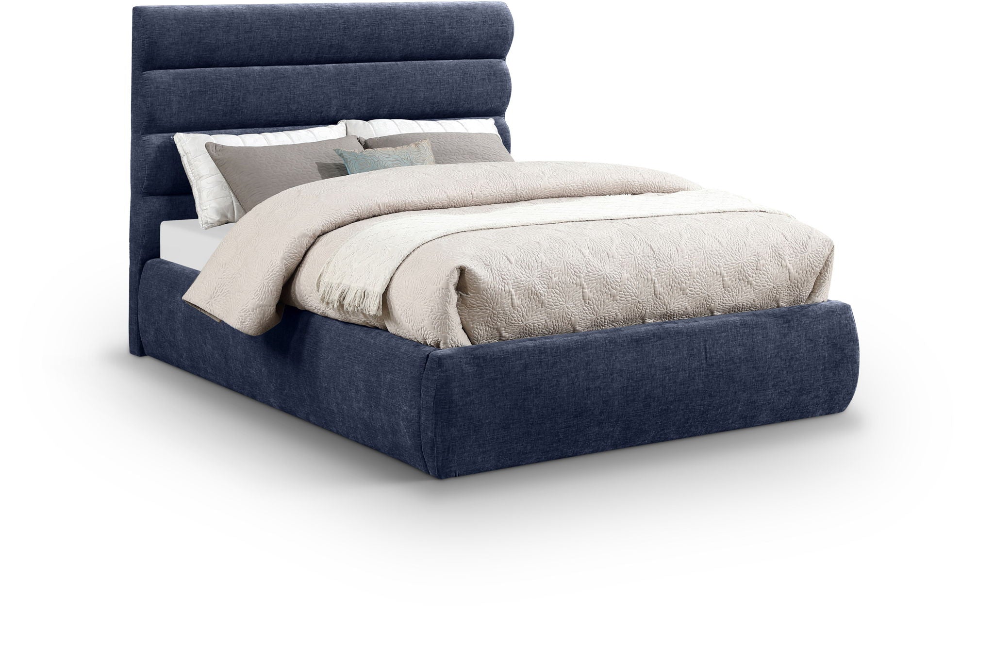 Adam - Chenille Fabric Bed With 52" Headboard - Urban Living Furniture (Los Angeles, CA)