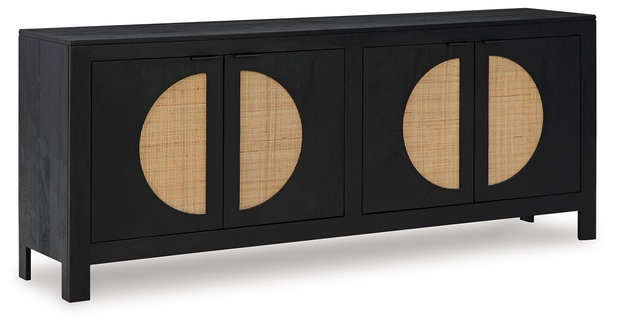 Cliffiings - Black / Natural - Accent Cabinet - Urban Living Furniture (Los Angeles, CA)