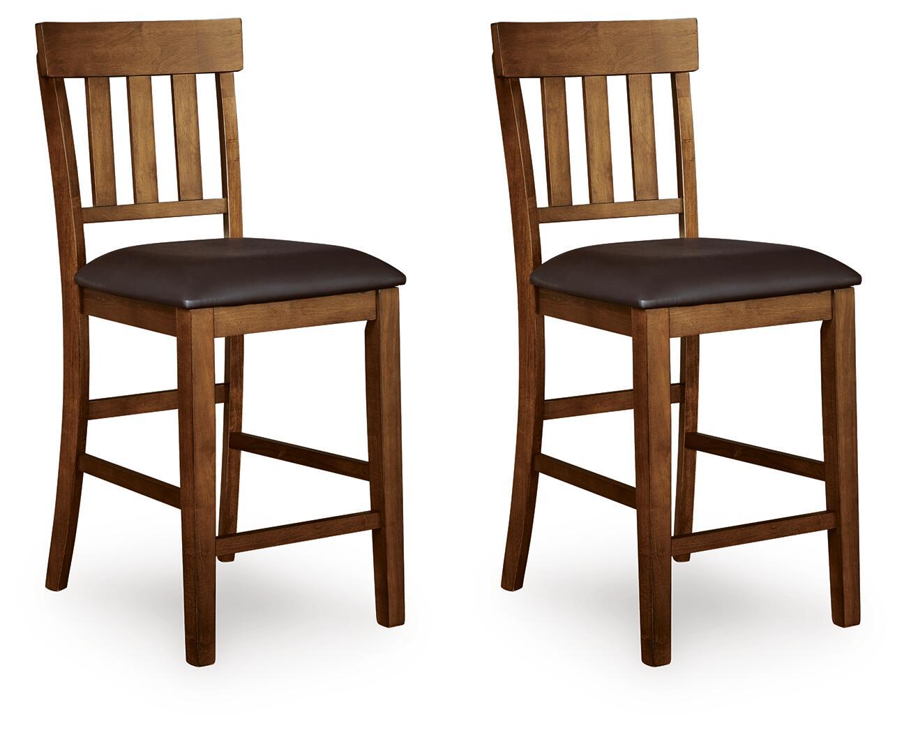 Ralene - Upholstered Barstool (Set of 2) - Medium Brown - Urban Living Furniture (Los Angeles, CA)