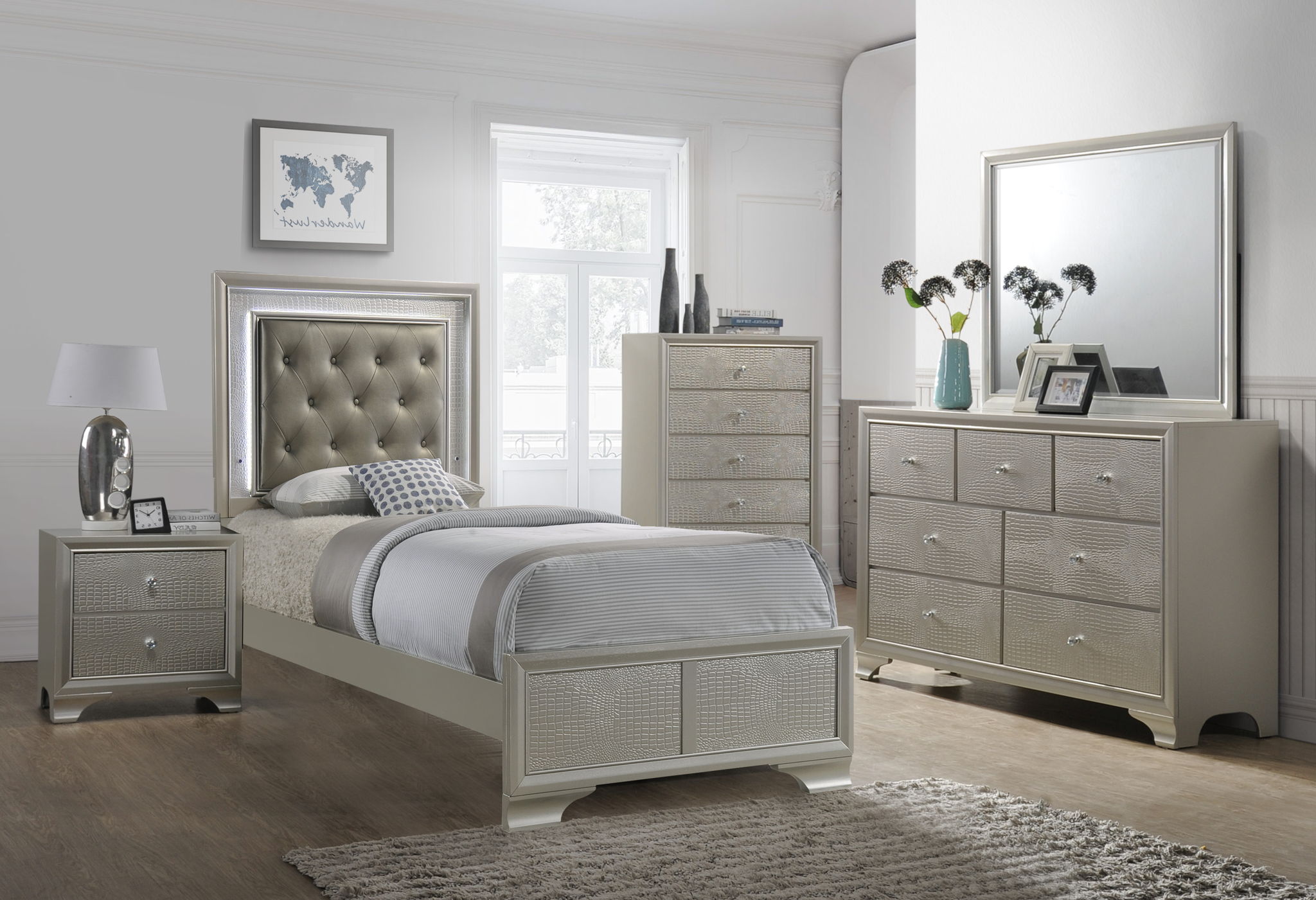 Lyssa - Bedroom Set - Urban Living Furniture (Los Angeles, CA)