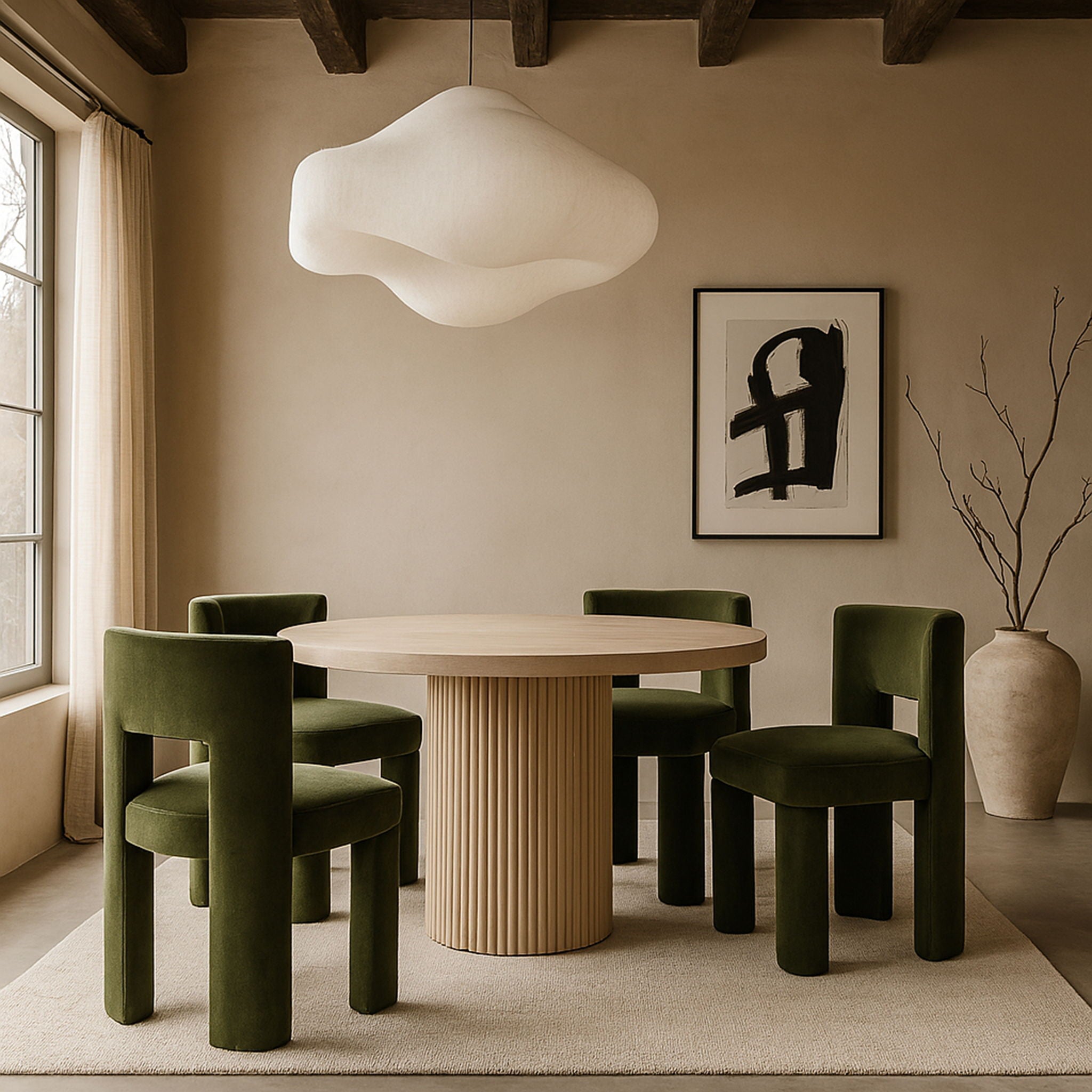 Zuno - Velvet Performance Fabric Upholstered Dining Chair (Set of 2) - Urban Living Furniture (Los Angeles, CA)