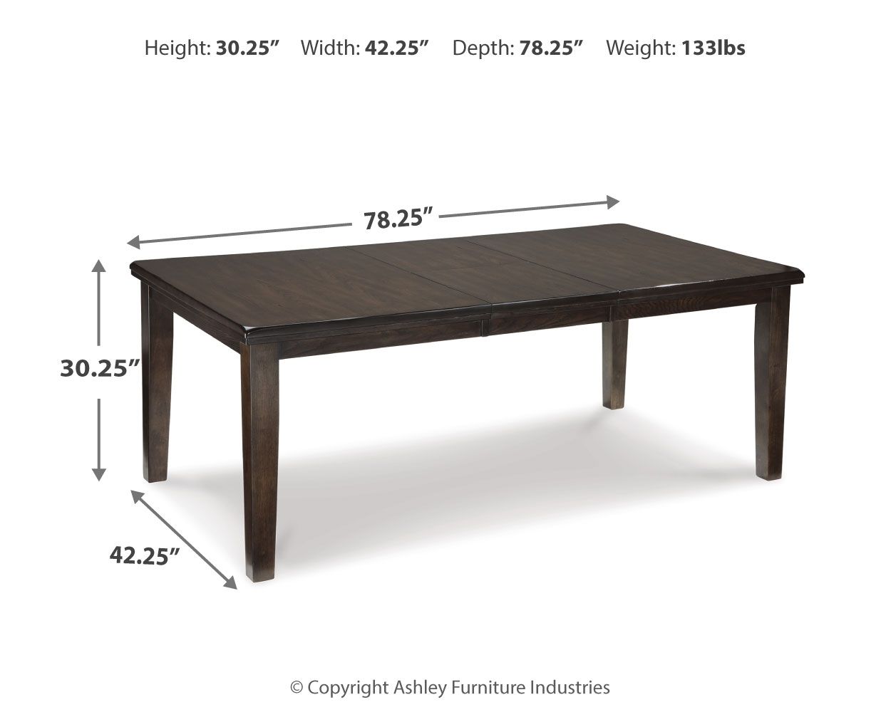 Haddigan - Dining Room Extension Table - Urban Living Furniture (Los Angeles, CA)