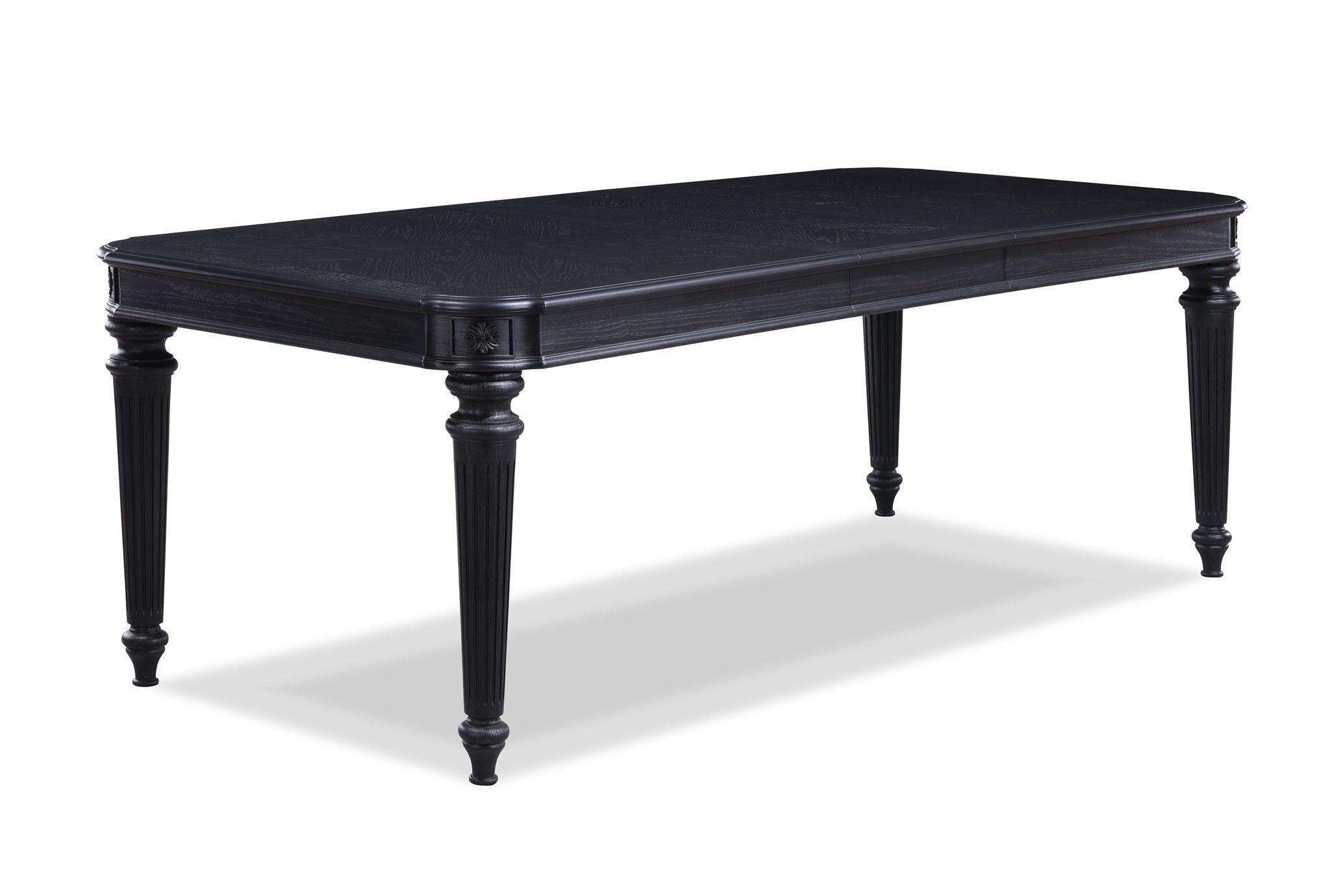 Kingsbury - Dining Table (18 Leaf) - Black - Urban Living Furniture (Los Angeles, CA)