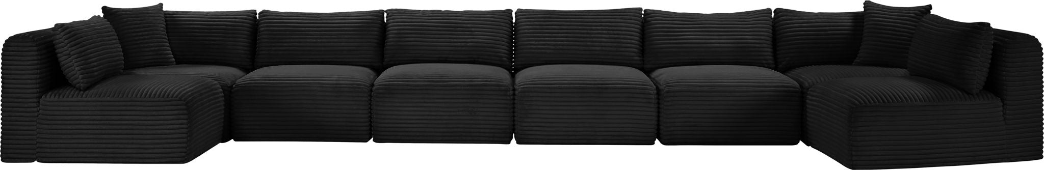 Shaggy - 8 Piece Modular U-Shaped Armless Sectional - Urban Living Furniture (Los Angeles, CA)