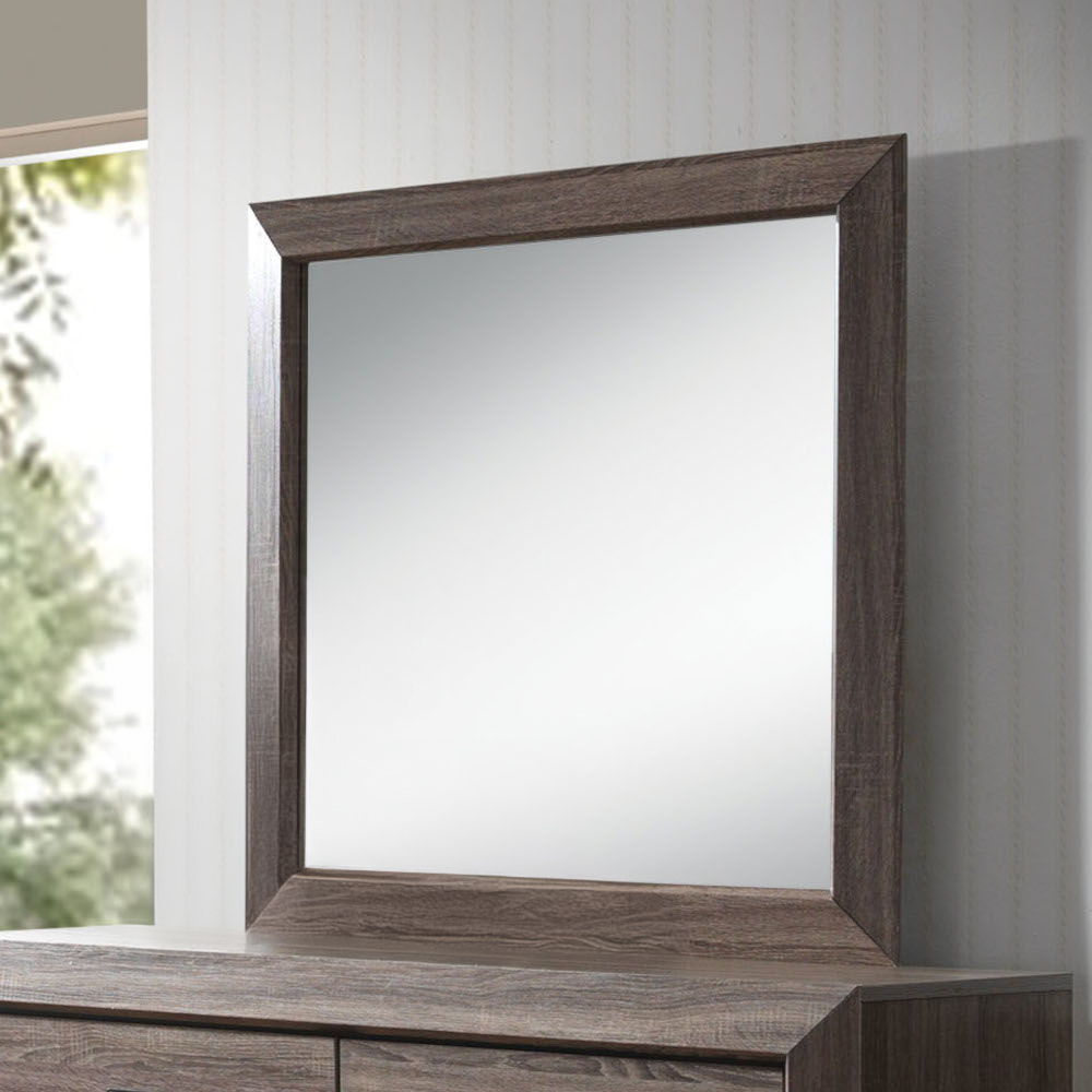 Lyndon - Mirror - Weathered Gray Grain - Urban Living Furniture (Los Angeles, CA)