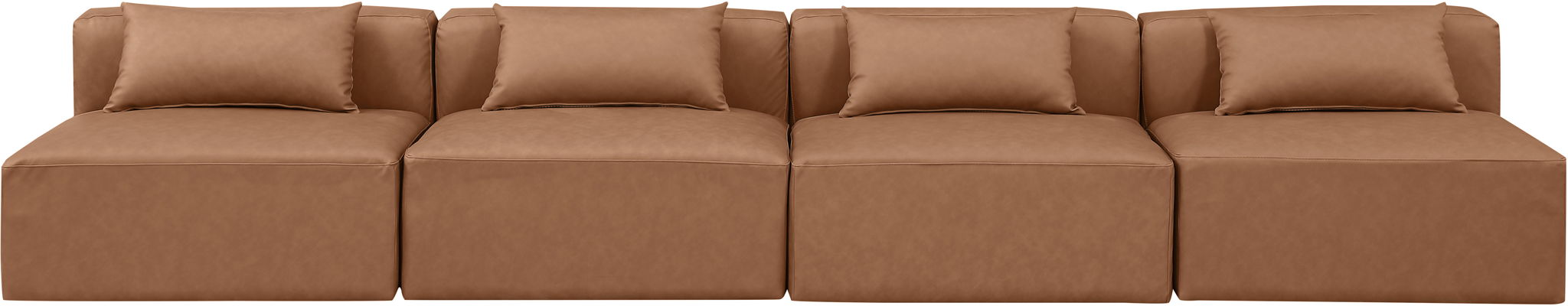 Cube - Modular 4 Seat Armless Sofa