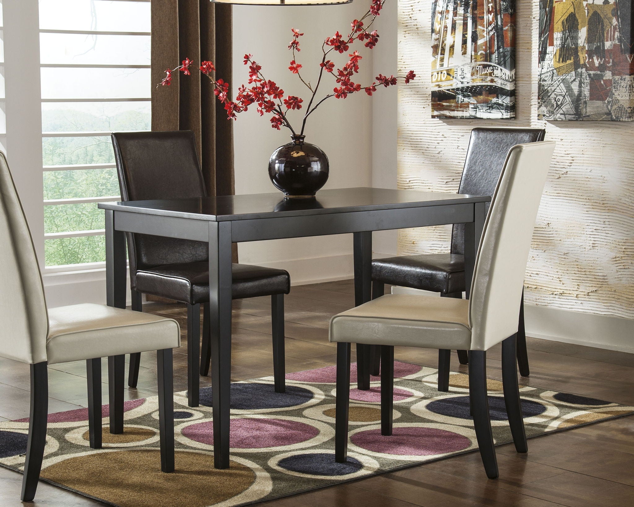Kimonte - Dark Brown - Rectangular Dining Room Table - Urban Living Furniture (Los Angeles, CA)