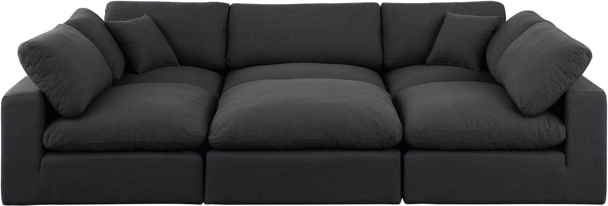 Comfy - 6 Piece Linen Sectional - Urban Living Furniture (Los Angeles, CA)