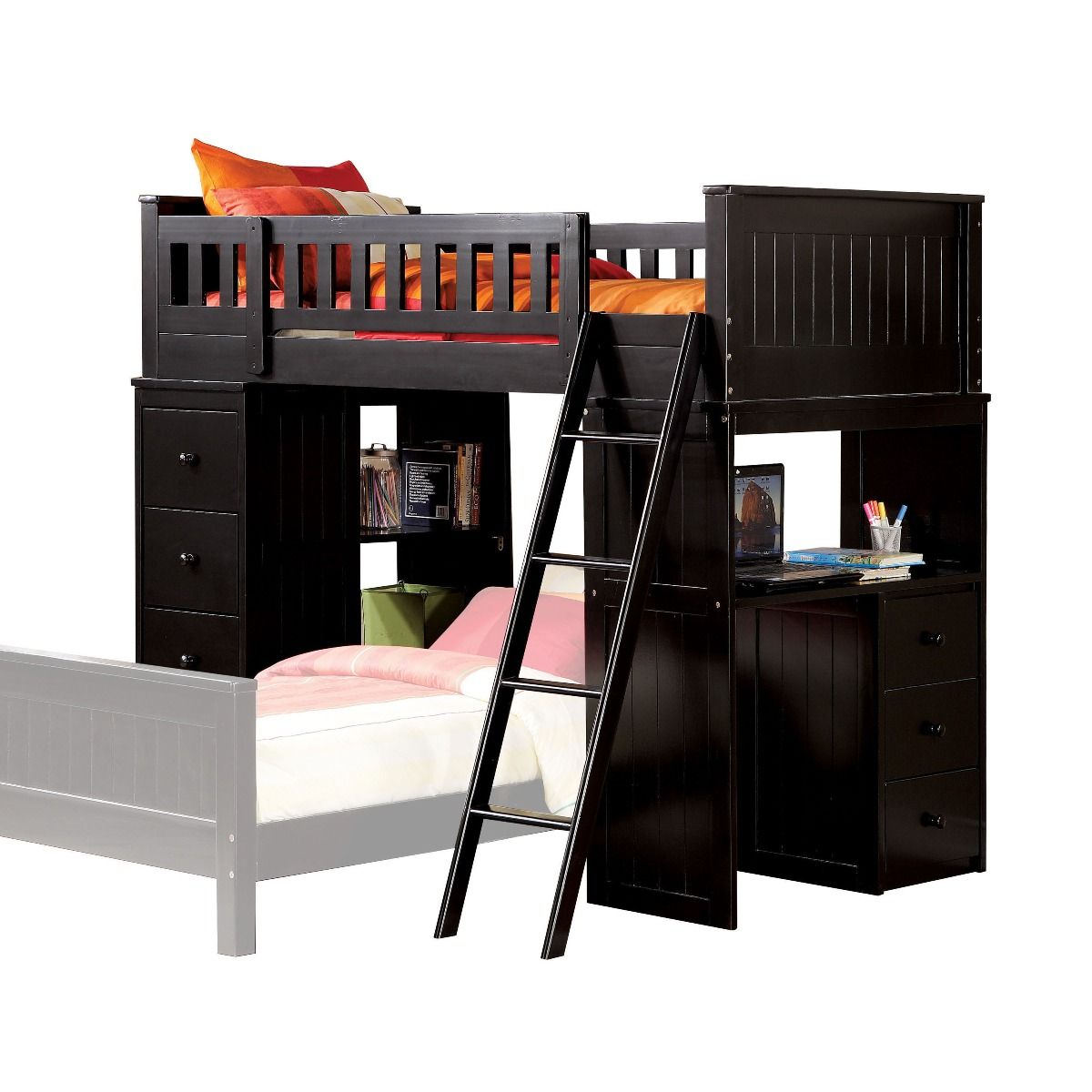 Willoughby - Loft Bed - Urban Living Furniture (Los Angeles, CA)