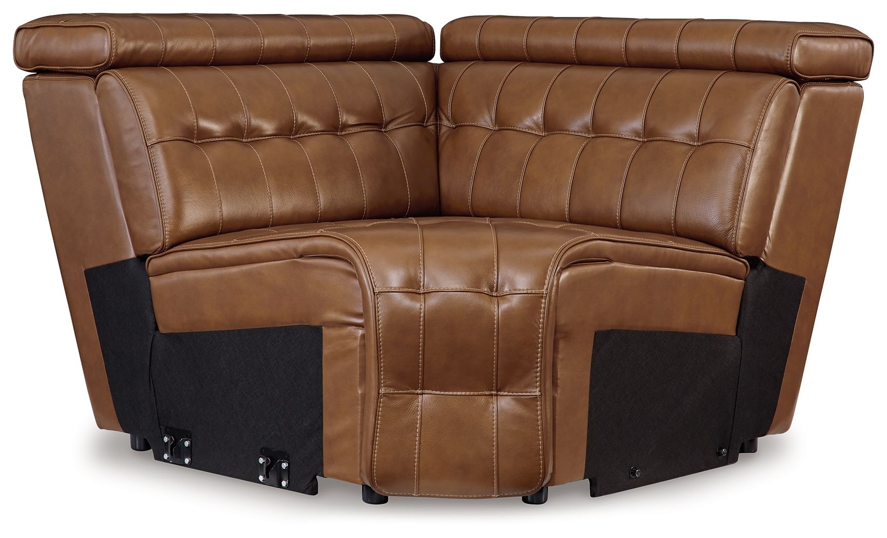 Temmpton - Chocolate - Wedge With Manual Headrest - Urban Living Furniture (Los Angeles, CA)