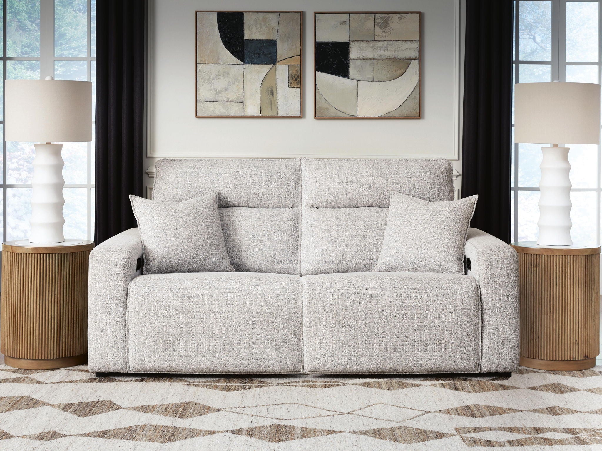 Modmax II - Reclining Sectional - Stone - Urban Living Furniture (Los Angeles, CA)