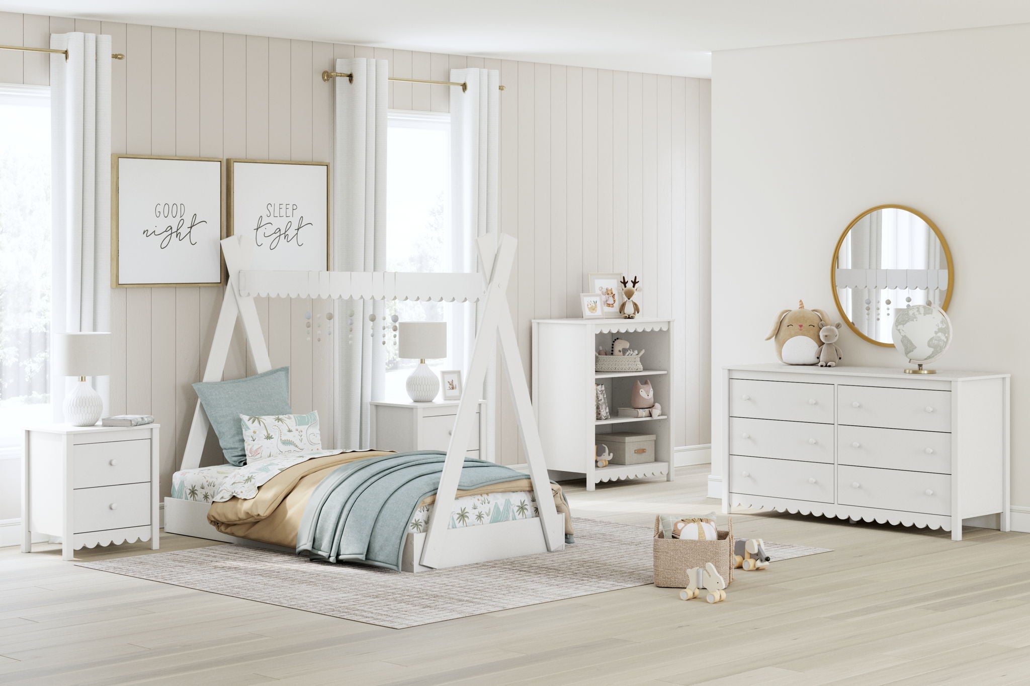 Hallityn - Tent Complete Bed Set - Urban Living Furniture (Los Angeles, CA)