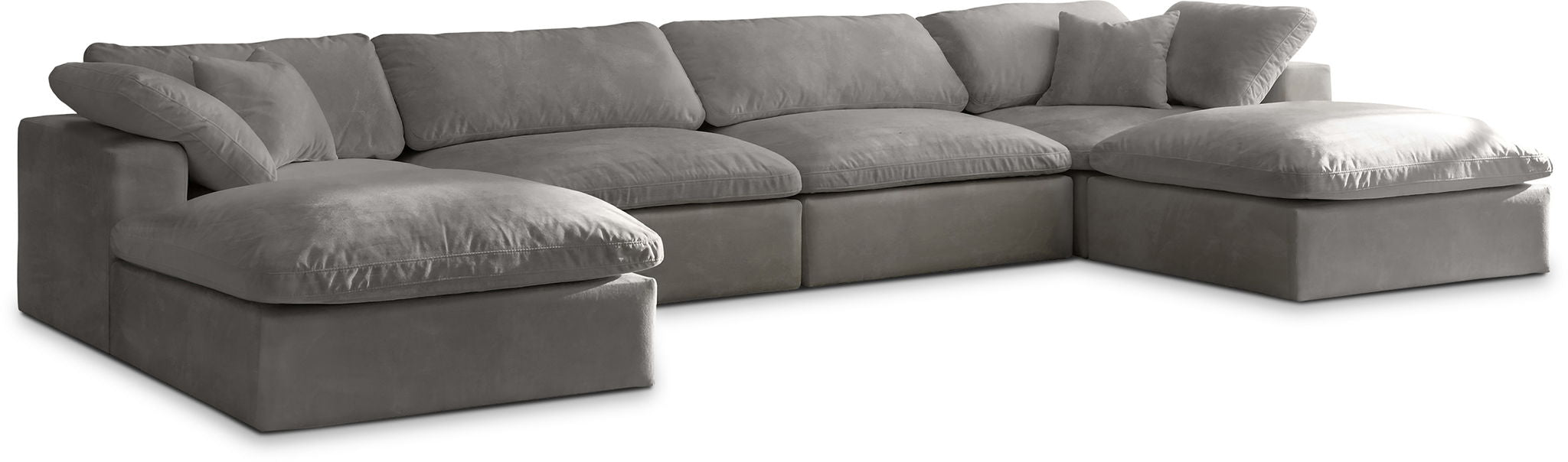 Cozy - 6 Piece Modular Double Chaise Sectional - Urban Living Furniture (Los Angeles, CA)