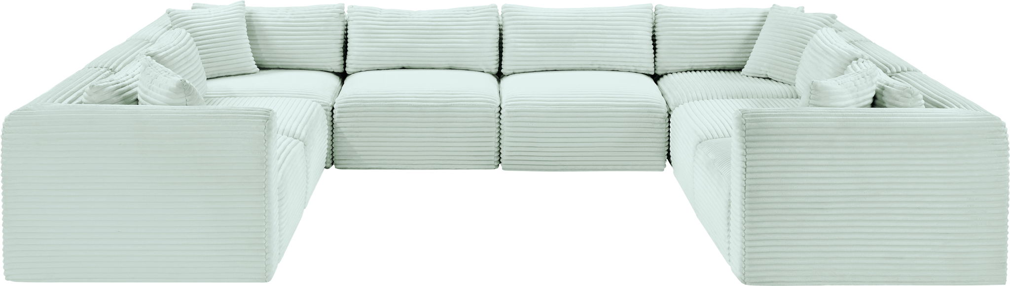 Shaggy - 8 Piece Modular U-Shaped Sectional - Urban Living Furniture (Los Angeles, CA)