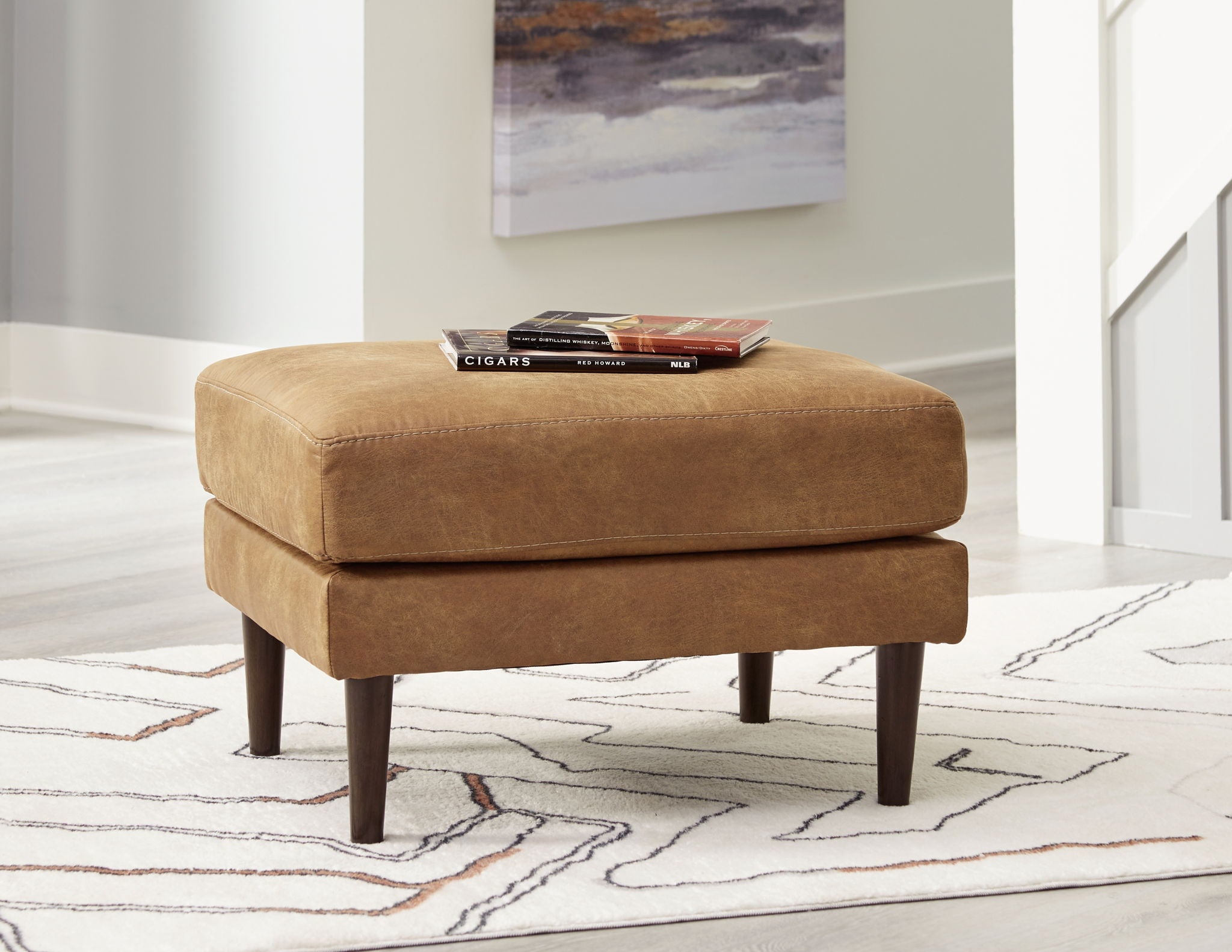Telora - Caramel - Ottoman - Urban Living Furniture (Los Angeles, CA)