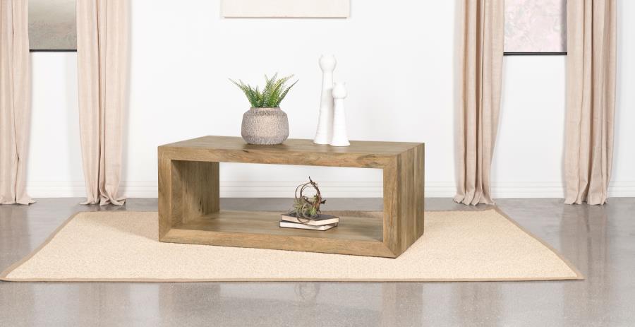 Benton - Rectangular Solid Wood Table - Urban Living Furniture (Los Angeles, CA)