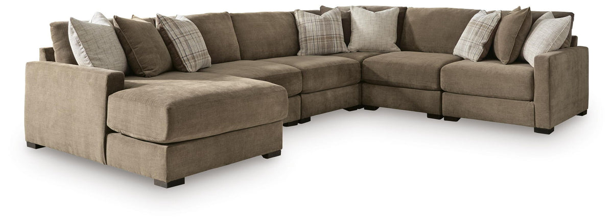 Camellia-Court - 6 Piece Sectional