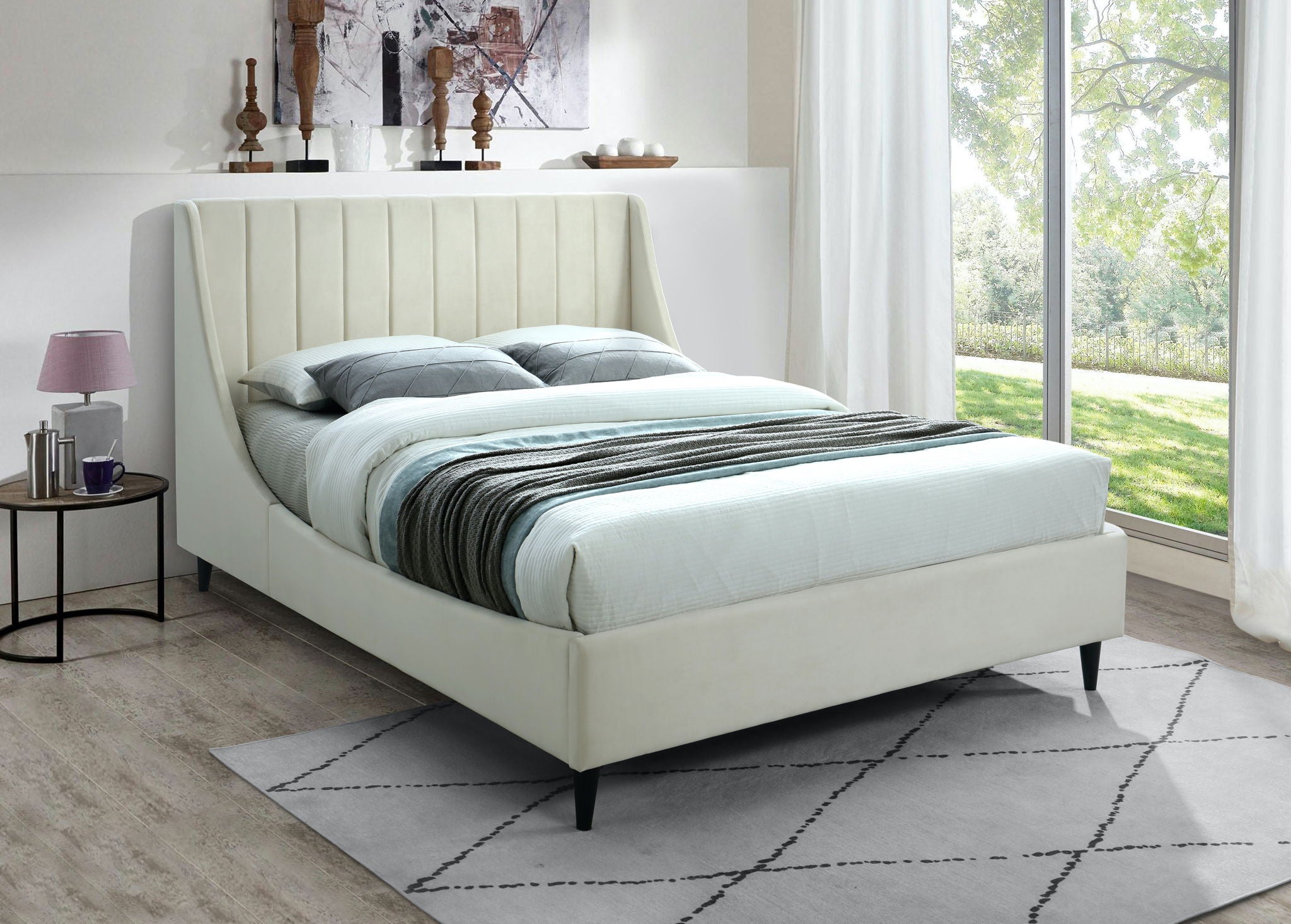 Eva - Velvet Bed - Urban Living Furniture (Los Angeles, CA)