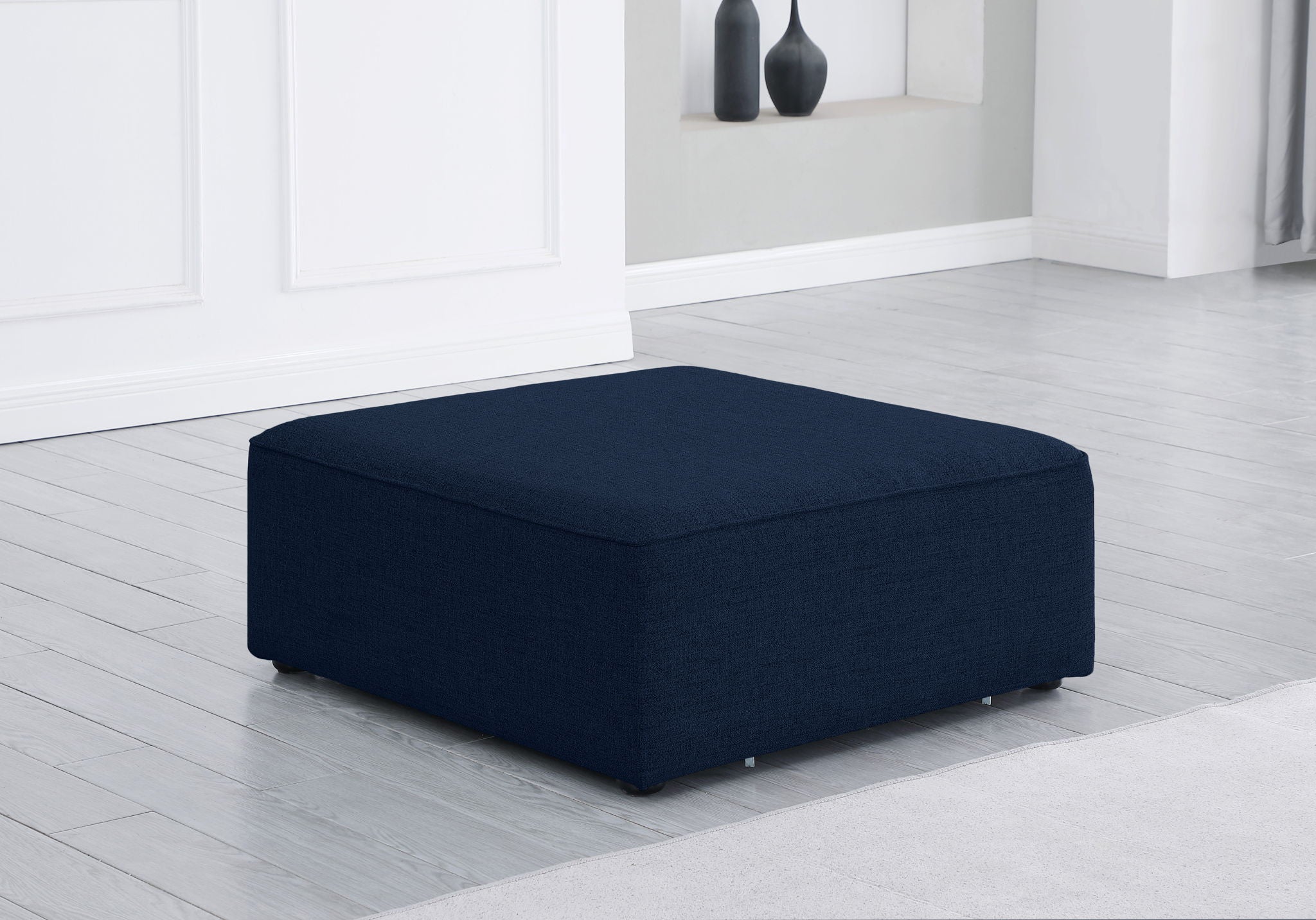 Cube - Linen Ottoman - Urban Living Furniture (Los Angeles, CA)