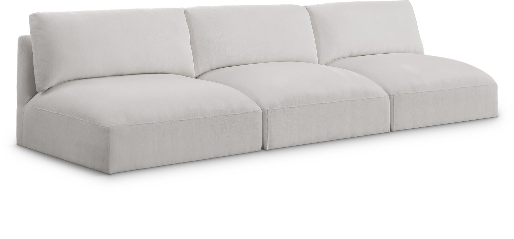 Ease - 3 Seat Modular Armless Sofa - Urban Living Furniture (Los Angeles, CA)