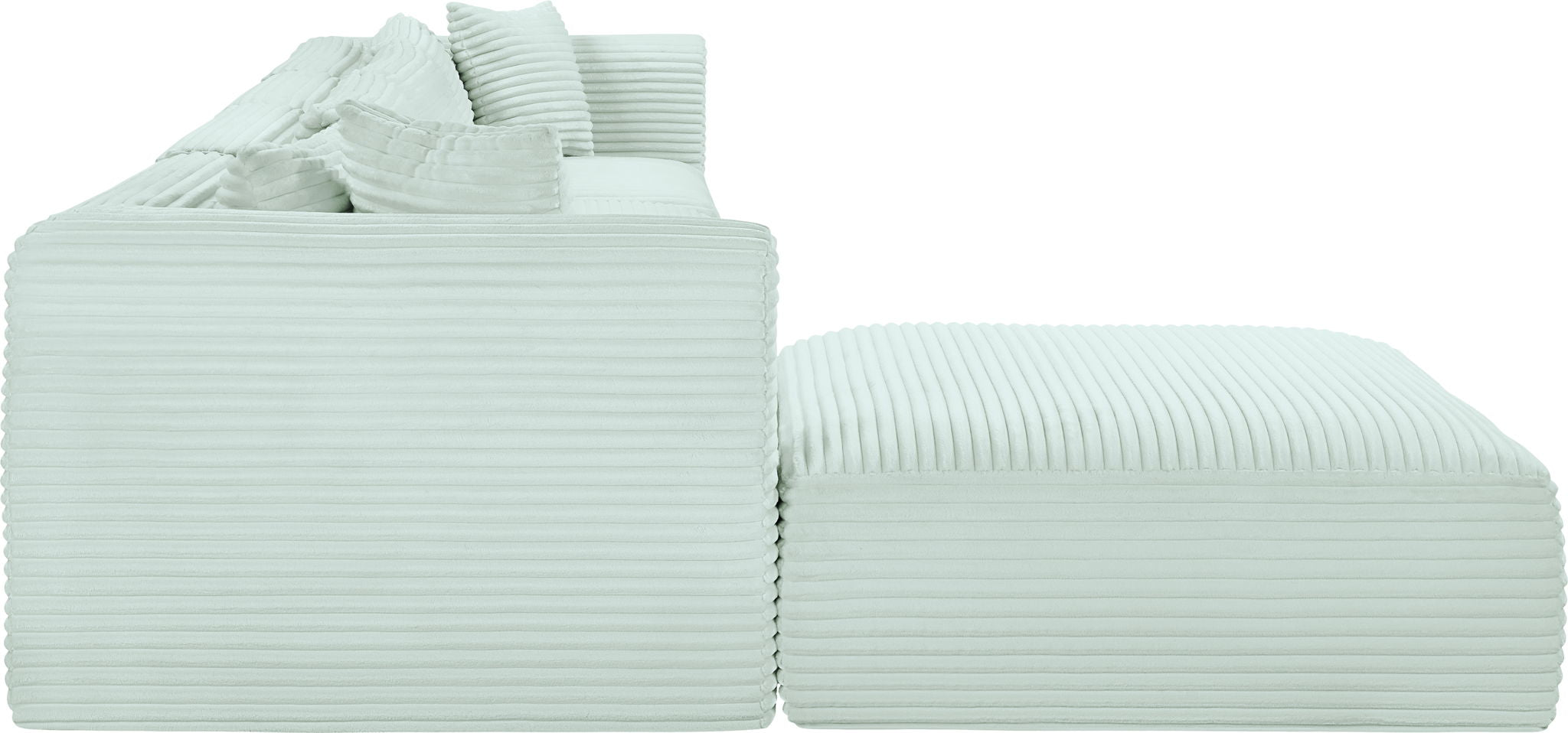 Shaggy - 5 Piece Modular Sectional With Ottoman - Urban Living Furniture (Los Angeles, CA)