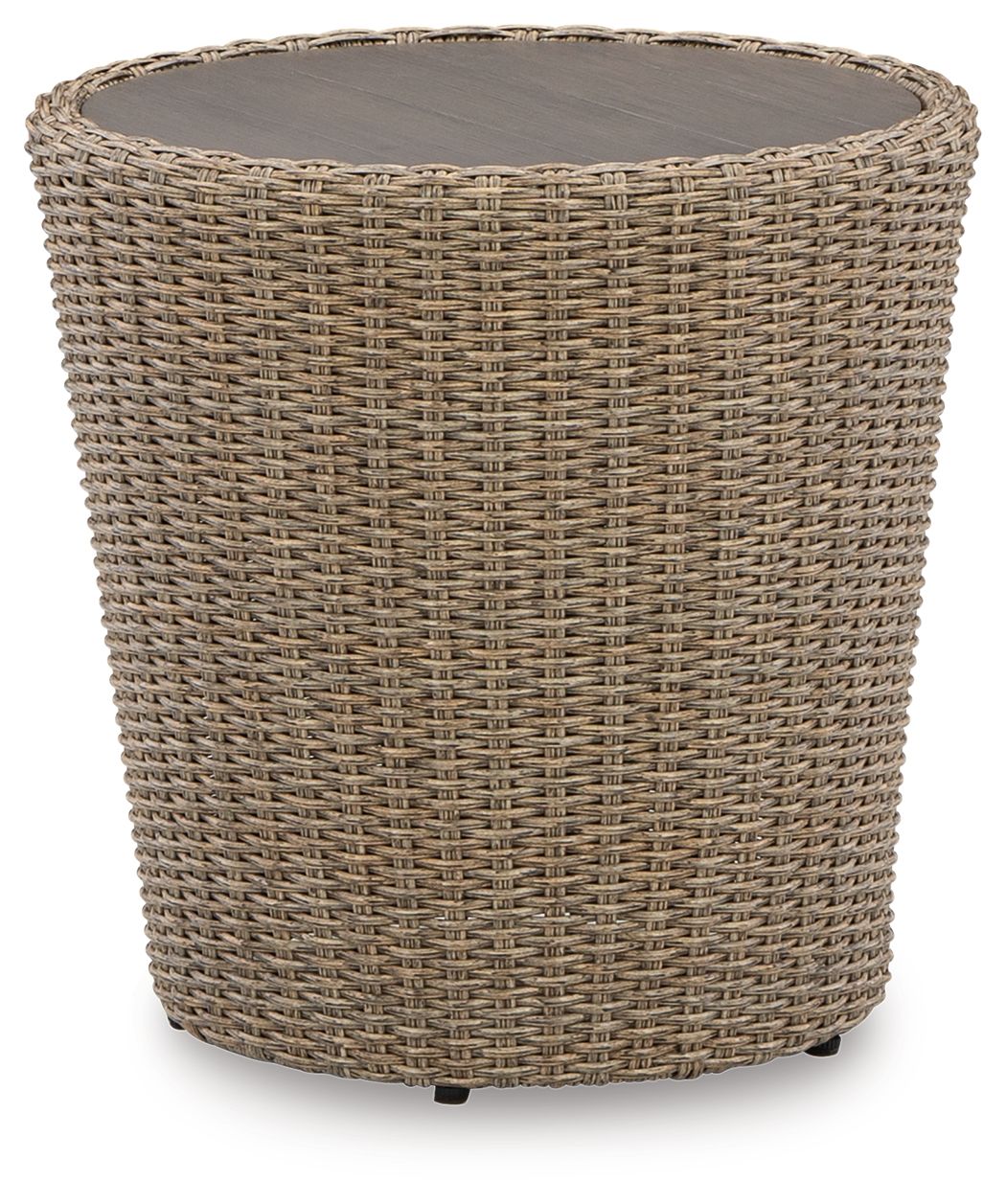 Danson - Beige - Round End Table - Urban Living Furniture (Los Angeles, CA)