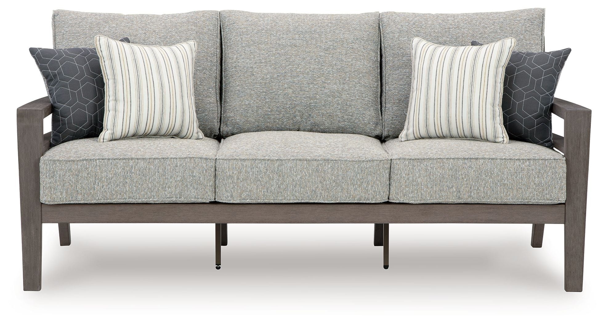Hillside Barn - Gray / Brown - Sofa With Cushion - Urban Living Furniture (Los Angeles, CA)