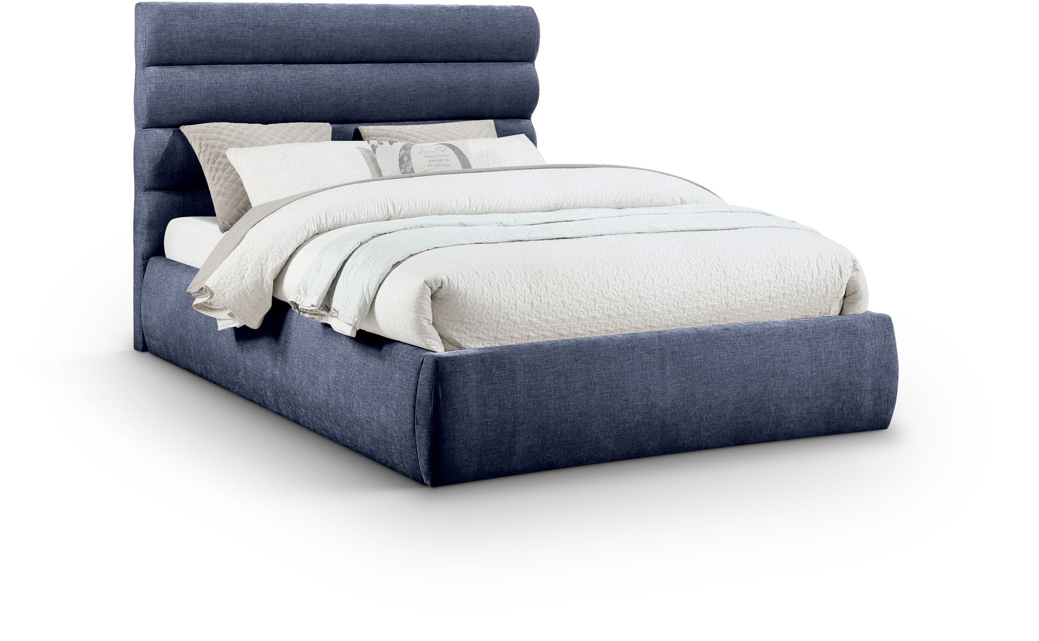 Adam - Chenille Fabric Bed With 52" Headboard - Urban Living Furniture (Los Angeles, CA)
