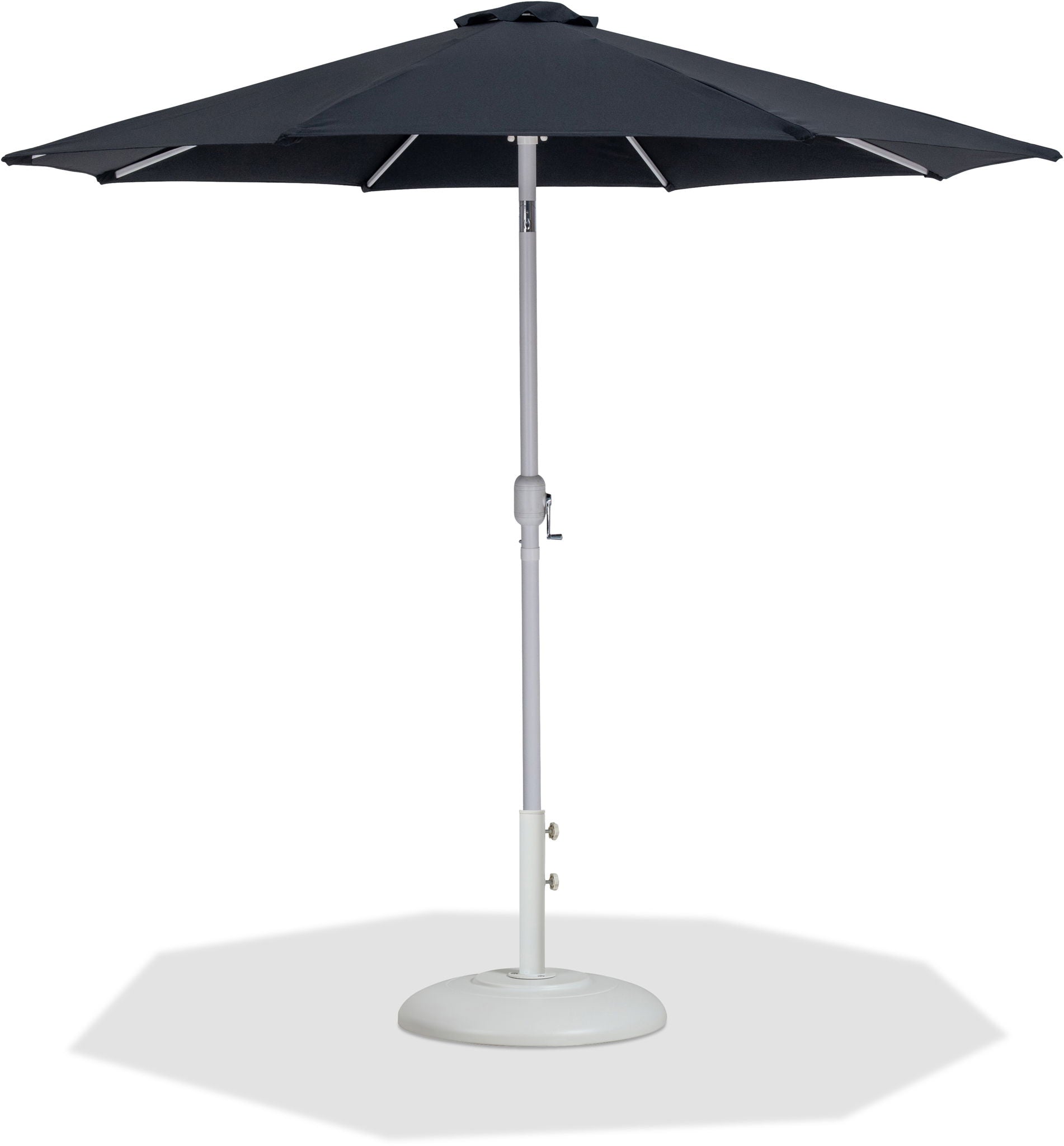 Fiji - Aluminum Patio Umbrella With Round White Base - Urban Living Furniture (Los Angeles, CA)