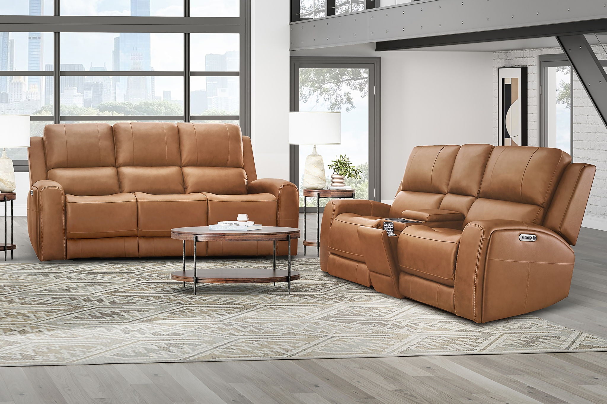 Belmont - Zero Gravity Power Reclining Living Room Set - Urban Living Furniture (Los Angeles, CA)