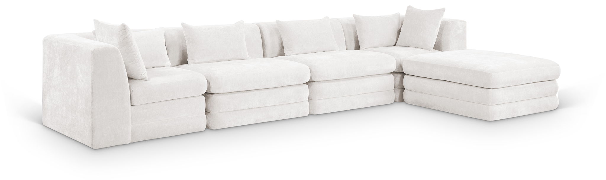Stellar - 5 Piece Upholstered Modular Sectional - Urban Living Furniture (Los Angeles, CA)