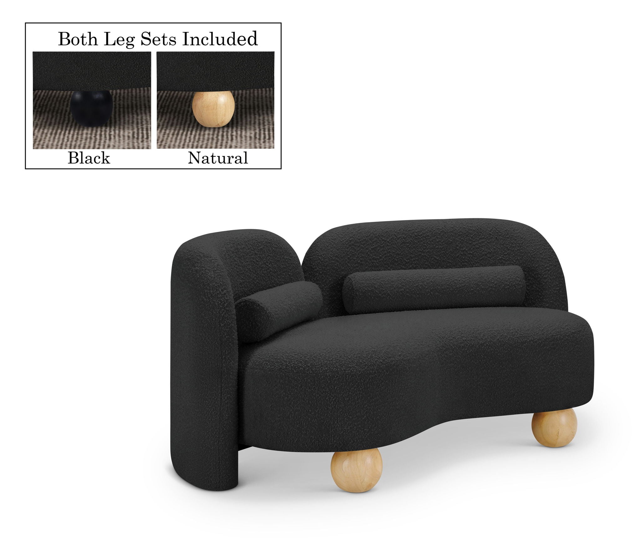Daphne - Boucle Loveseat - Urban Living Furniture (Los Angeles, CA)