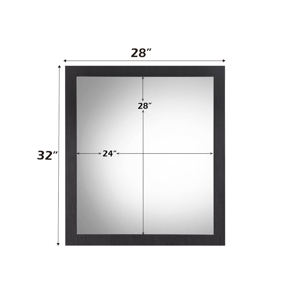 Eos - Mirror - Walnut & Black - Urban Living Furniture (Los Angeles, CA)