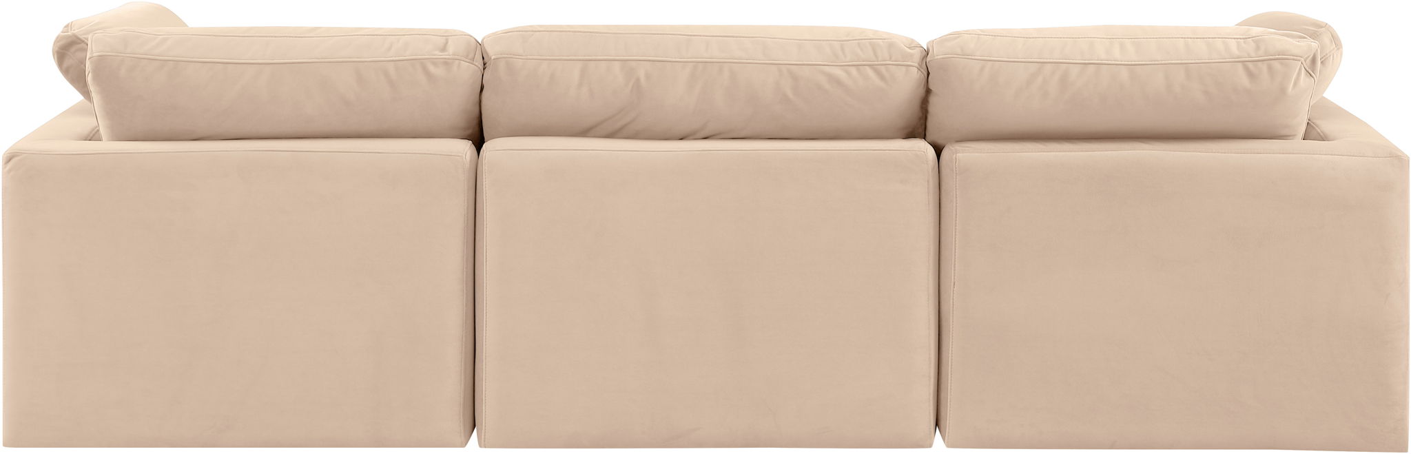 Indulge - Velvet 3 Seat Modular Sofa - Urban Living Furniture (Los Angeles, CA)