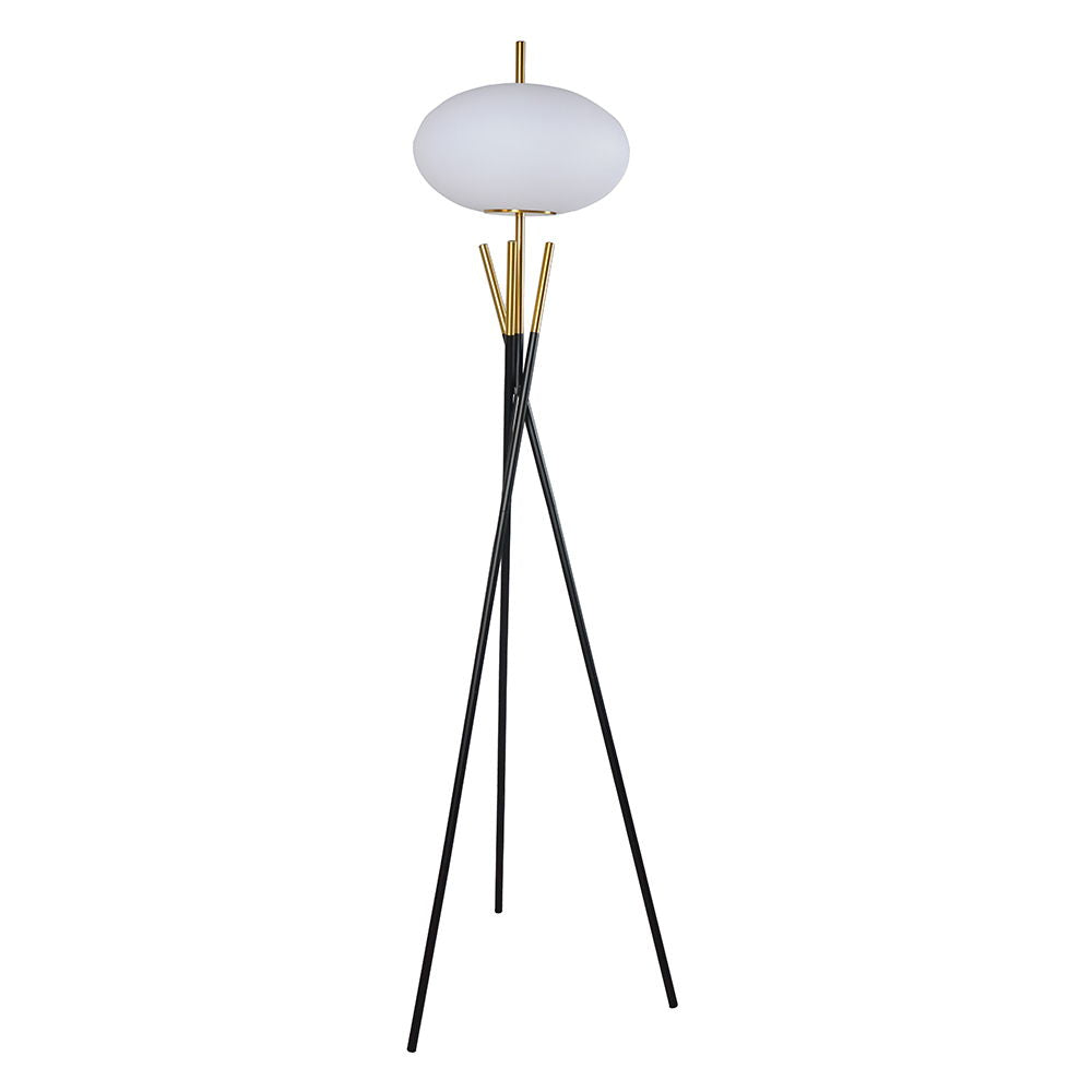 Floor Lamp - Black / Gold - Urban Living Furniture (Los Angeles, CA)