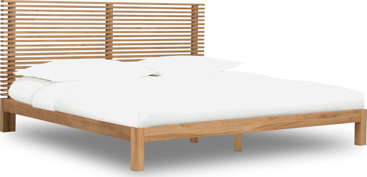 Tanner - Solid Ash Platform Bed
