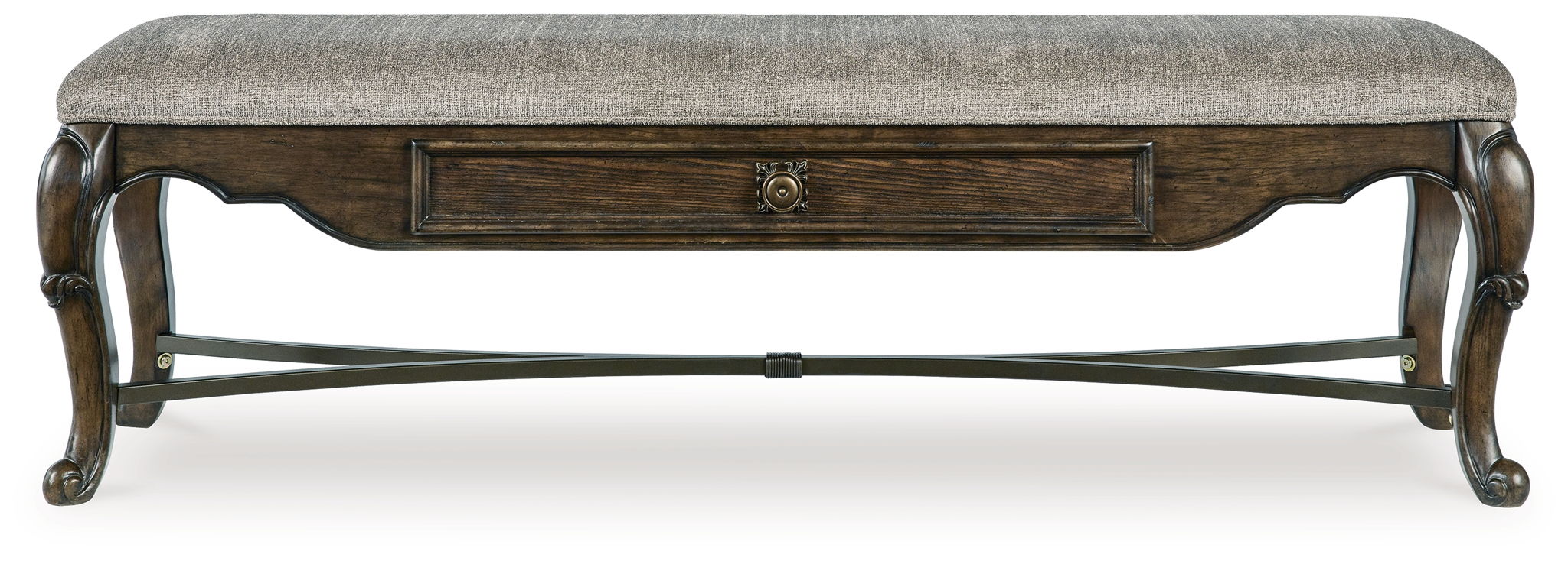 Maylee - Dark Brown - Upholstered Storage Bench - Urban Living Furniture (Los Angeles, CA)