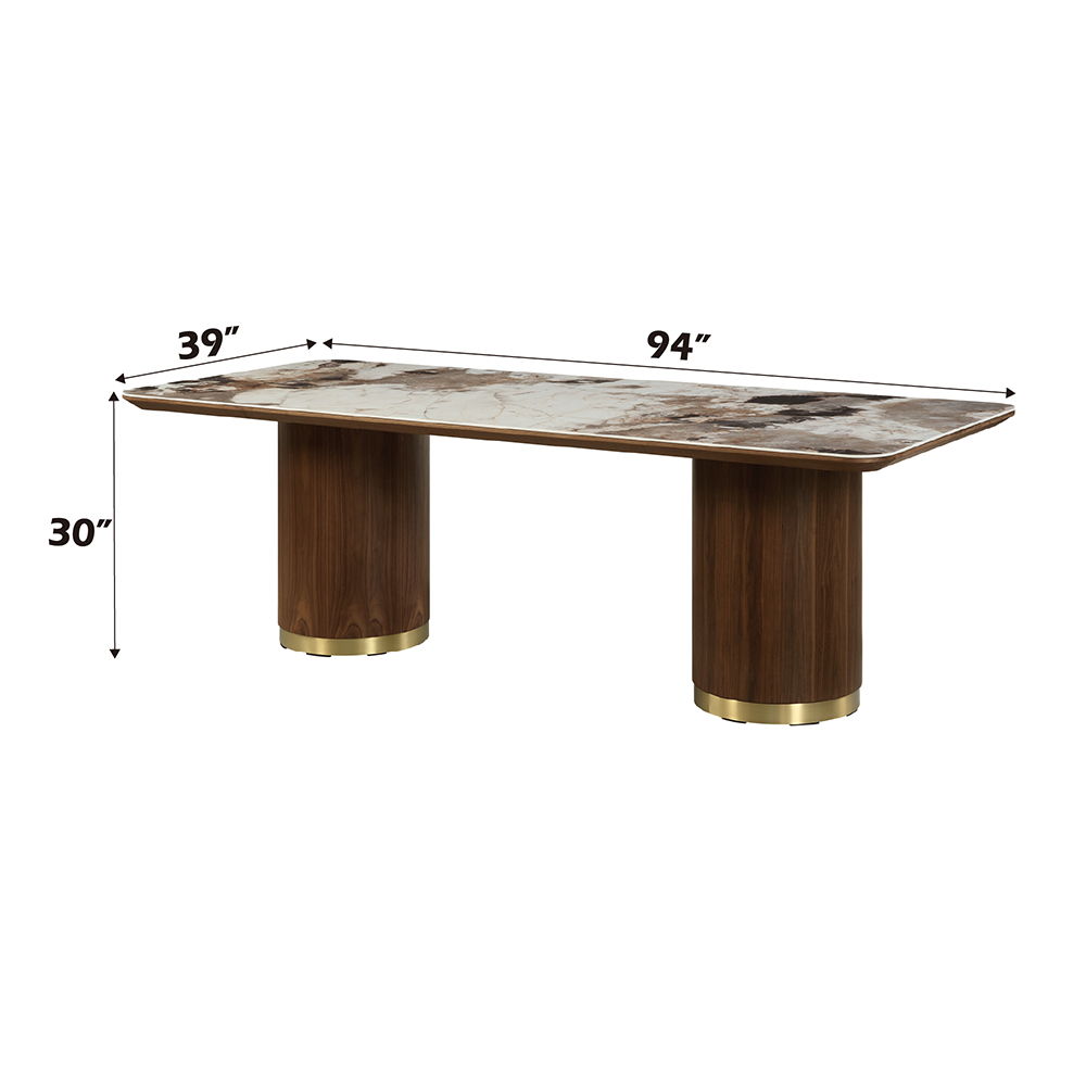 Willene - Dining Table With Ceramic Top - Urban Living Furniture (Los Angeles, CA)